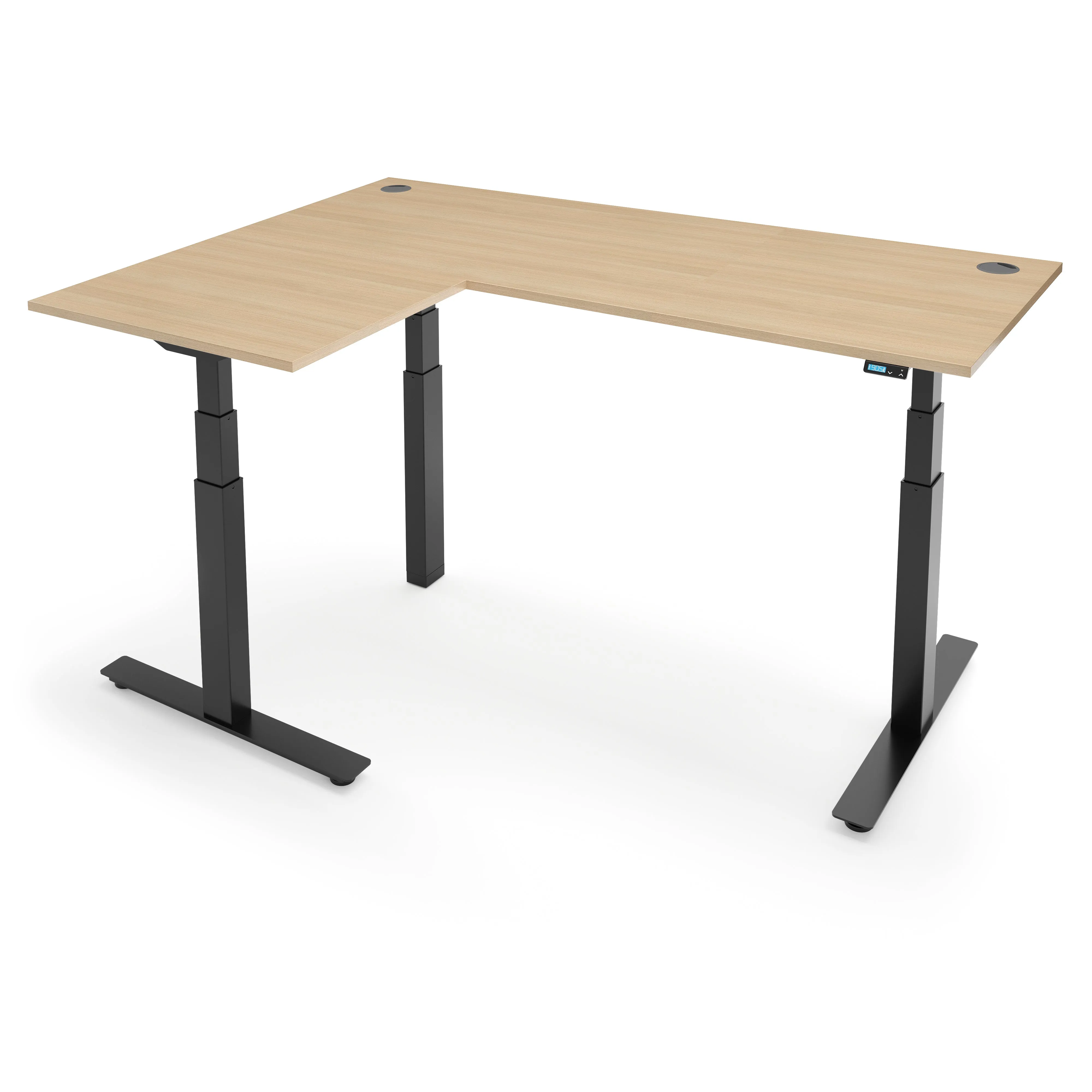 ACTIVE 3  Dual Motor Electric L-Shape Corner Standing Desk 180x160x 80x60cm