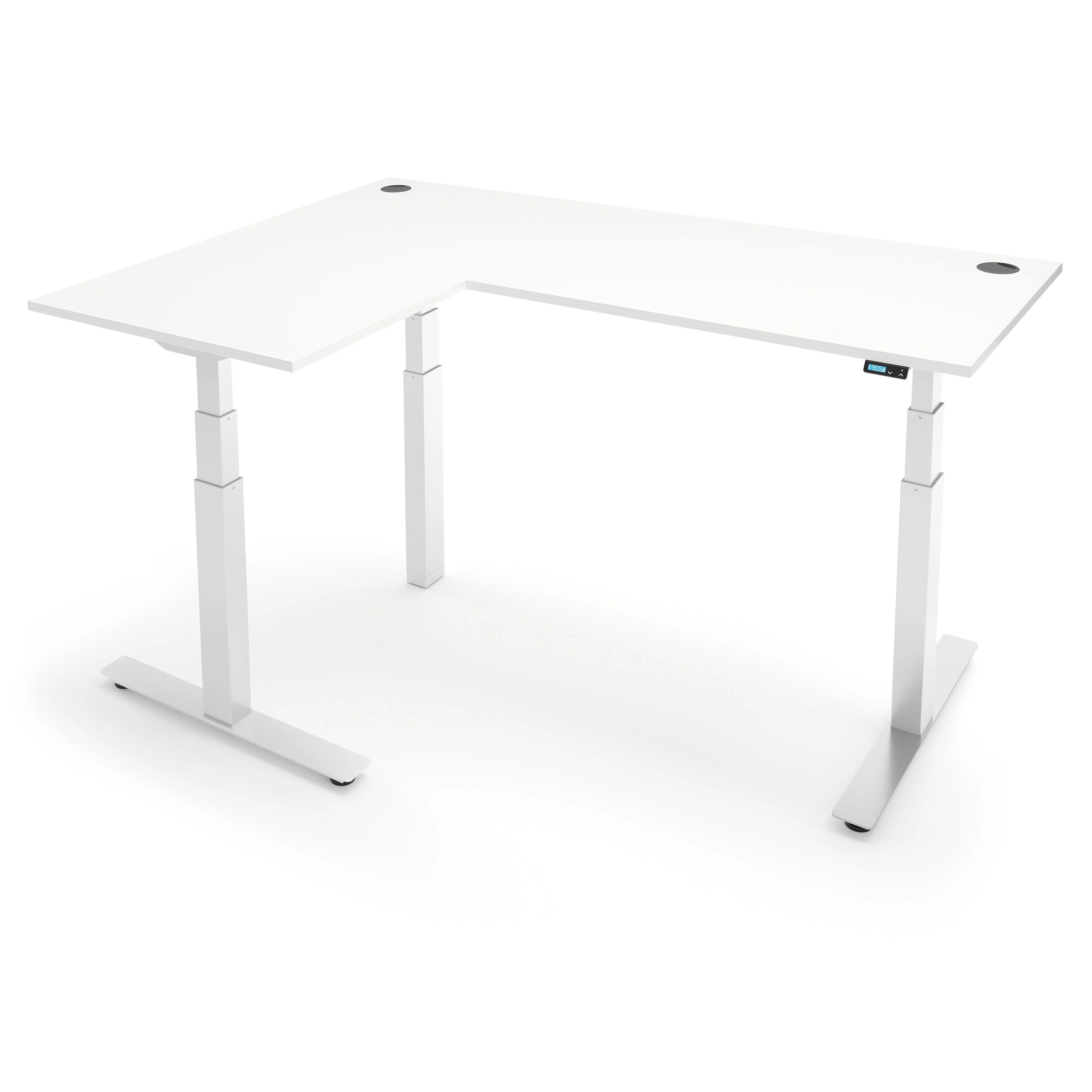 ACTIVE 3  Dual Motor Electric L-Shape Corner Standing Desk 180x160x 80x60cm