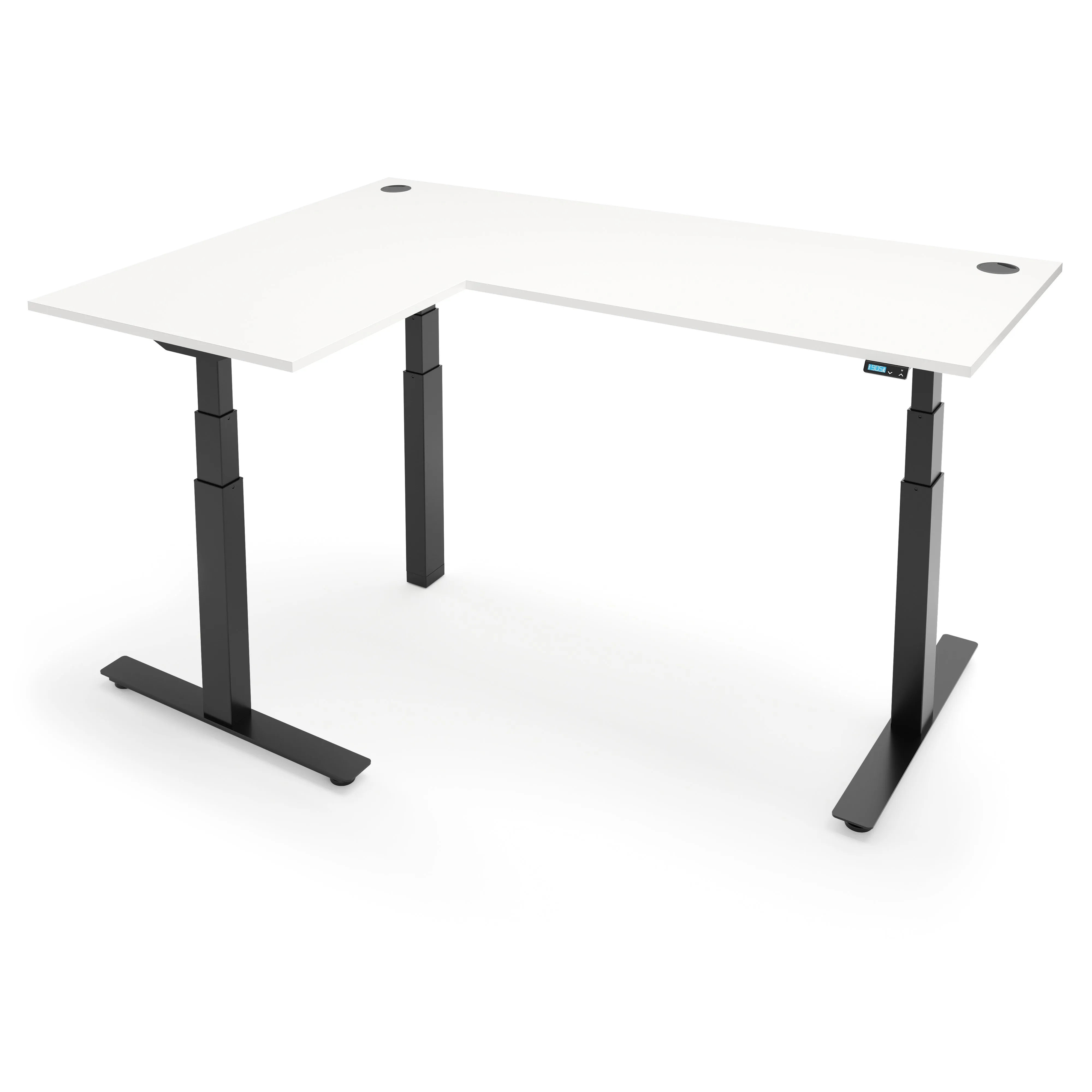 ACTIVE 3  Dual Motor Electric L-Shape Corner Standing Desk 180x160x 80x60cm