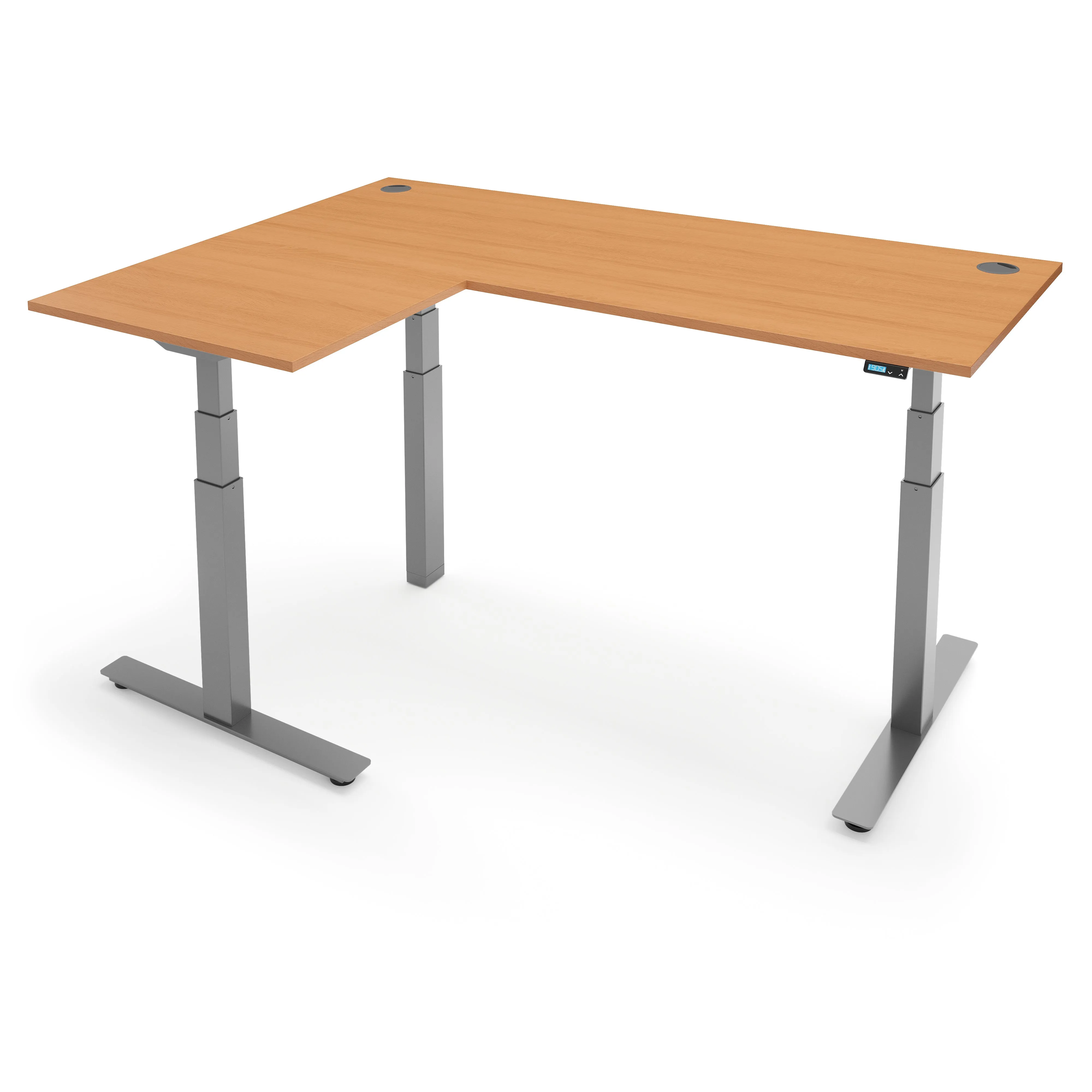 ACTIVE 3  Dual Motor Electric L-Shape Corner Standing Desk 180x160x 80x60cm