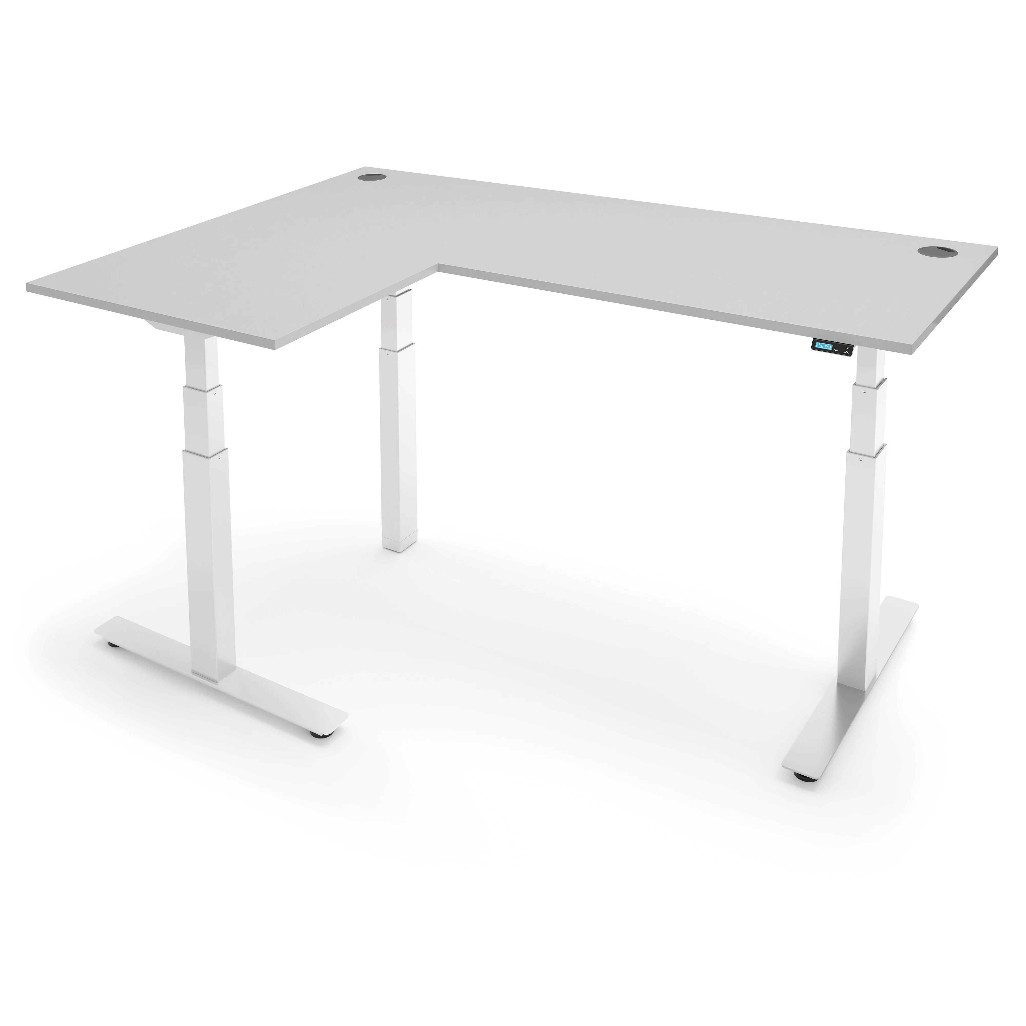 ACTIVE 3  Dual Motor Electric L-Shape Corner Standing Desk 180x160x 80x60cm