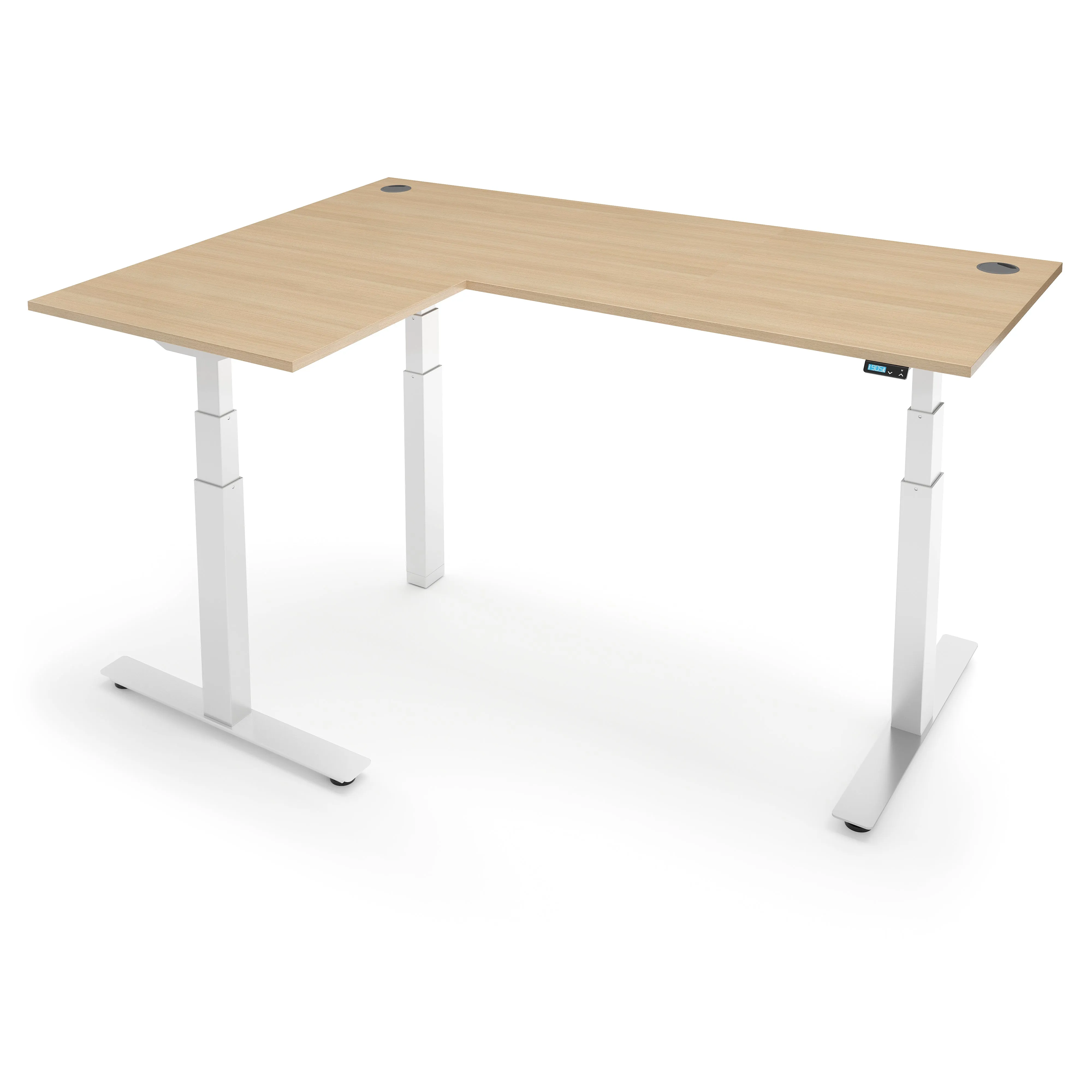 ACTIVE 3  Dual Motor Electric L-Shape Corner Standing Desk 180x160x 80x60cm