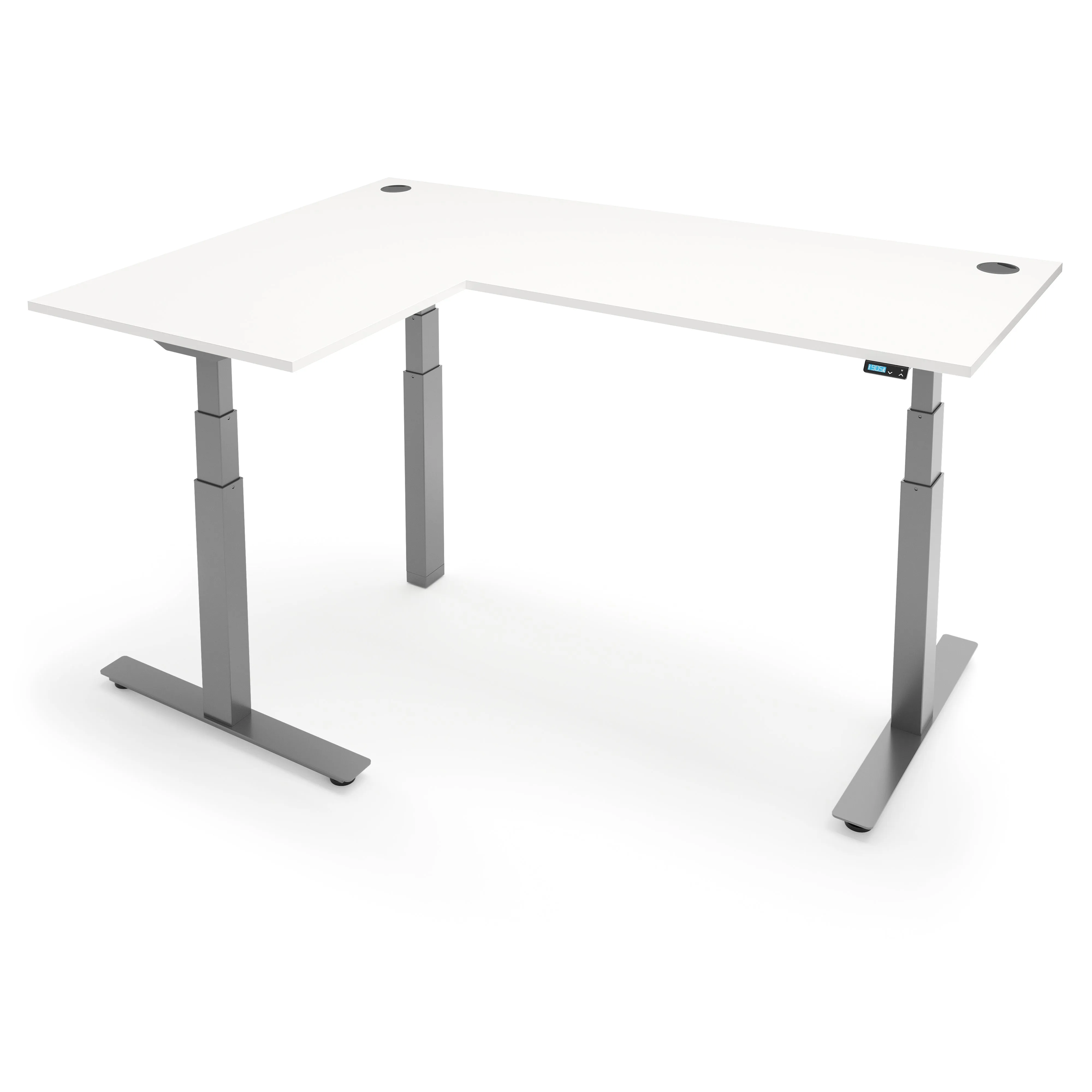 ACTIVE 3  Dual Motor Electric L-Shape Corner Standing Desk 180x160x 80x60cm