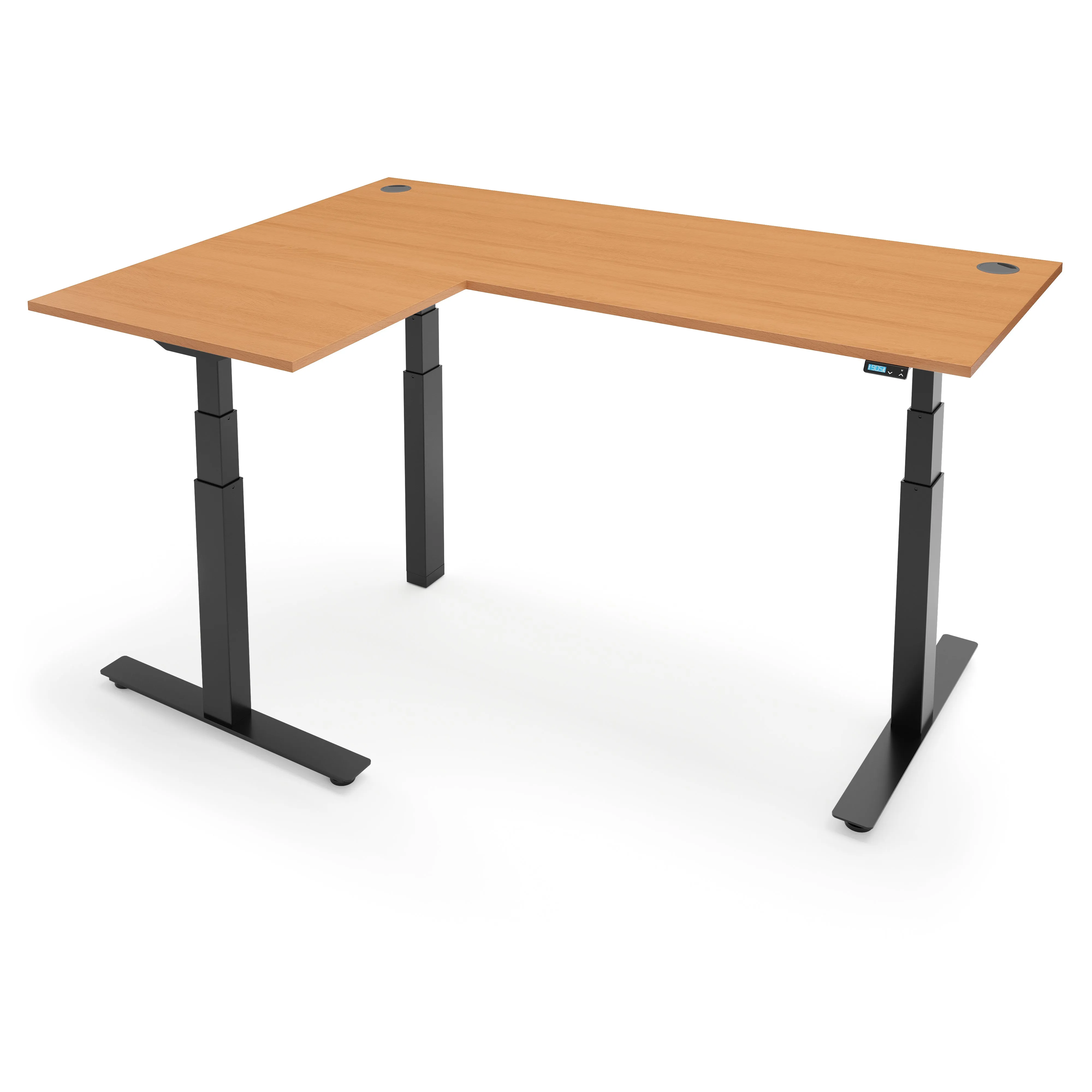 ACTIVE 3  Dual Motor Electric L-Shape Corner Standing Desk 180x160x 80x60cm