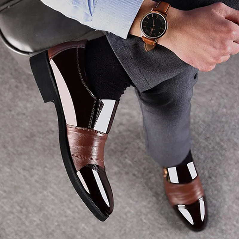 Angelo Ricci™ Flats Zip Business Oxford