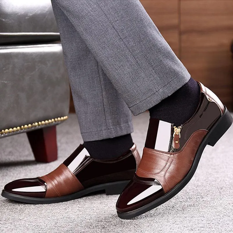 Angelo Ricci™ Flats Zip Business Oxford