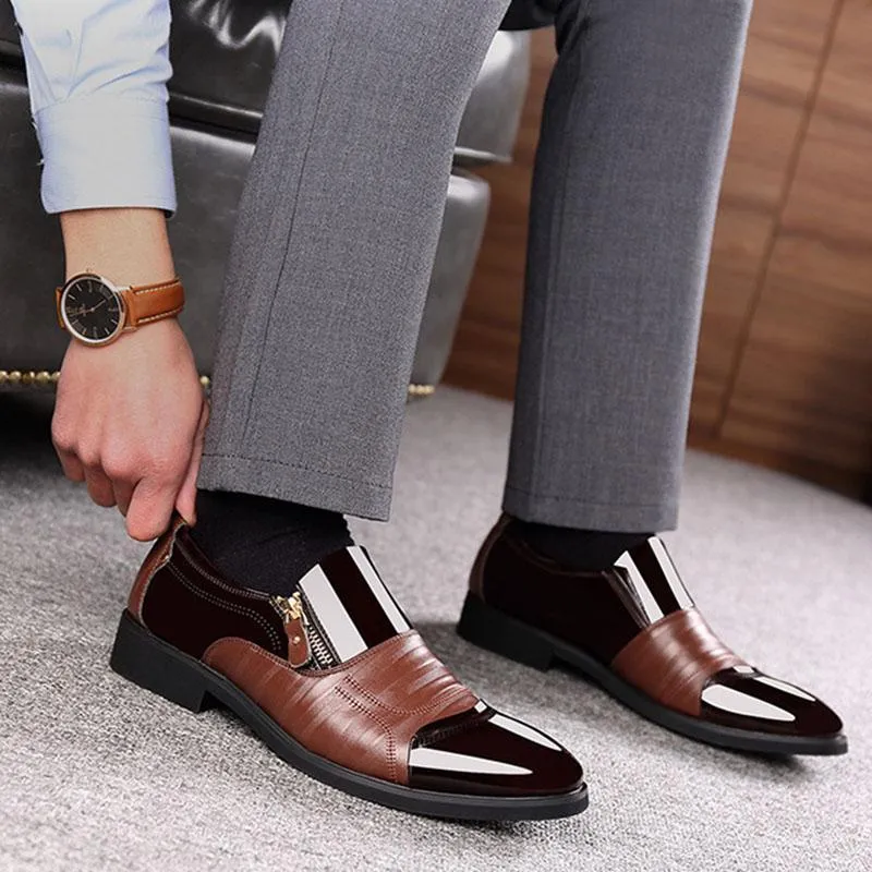 Angelo Ricci™ Flats Zip Business Oxford
