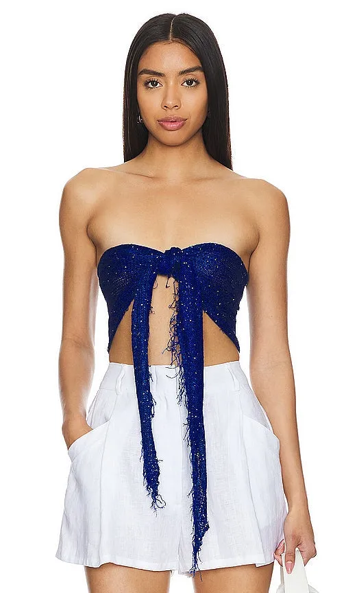 Asta Resort x REVOLVE Elsa Top in Navy