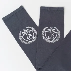 CREST Boot Socks | Nickel