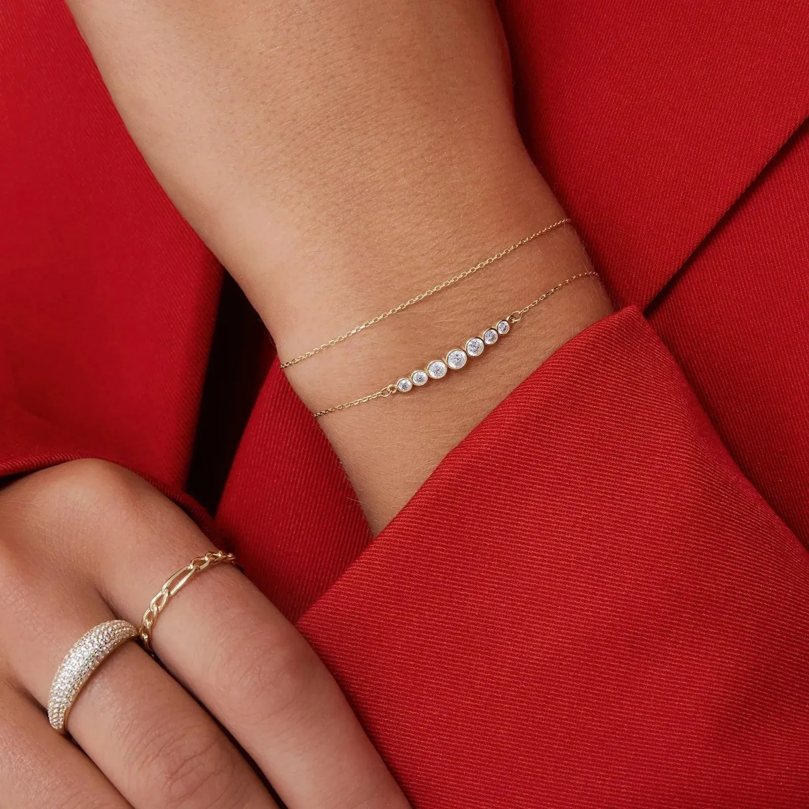Cubic Zirconia Trail Set