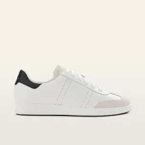 Drew White/Black Croc Emboss