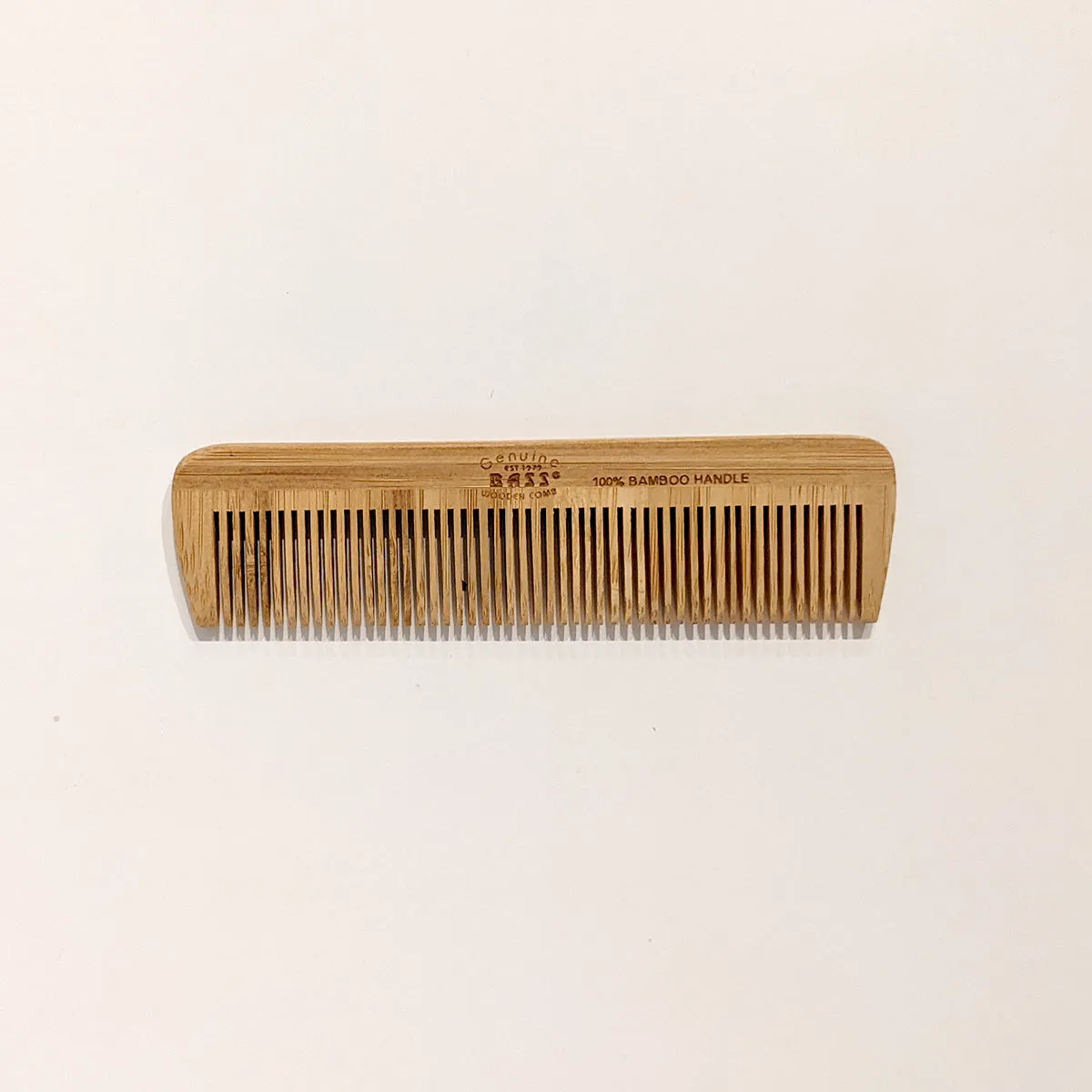 Fine Tooth Bamboo Comb