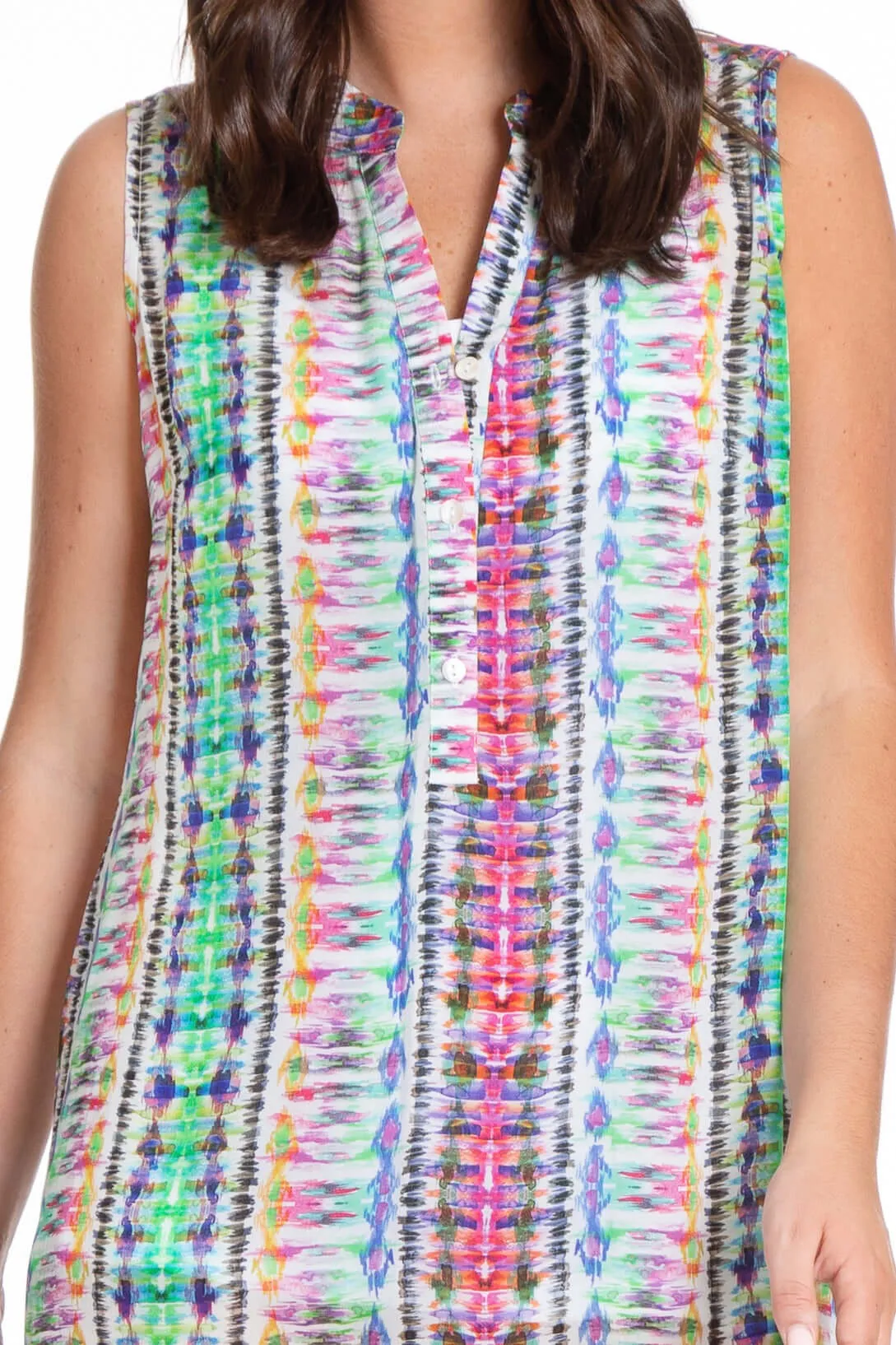 Half Button Tunic