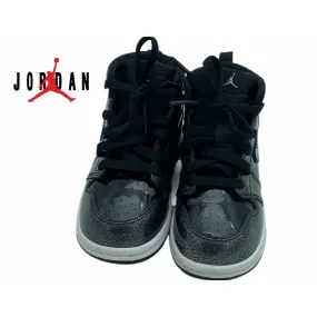 Nike Air Jordan 1 Retro Mid Black 705304-017 Size 7c