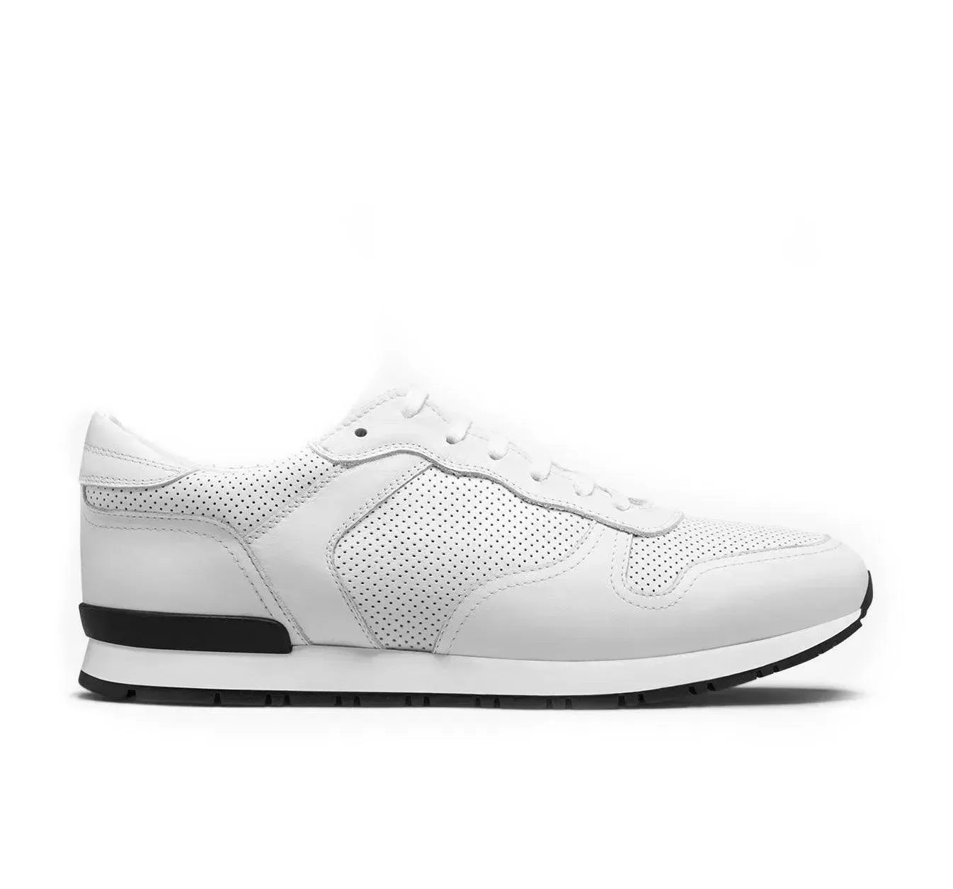 Rennes Vintage Leather Sneaker - White
