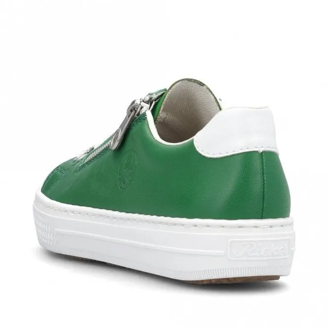 Rieker - L59L1-52 - Green Lace Up