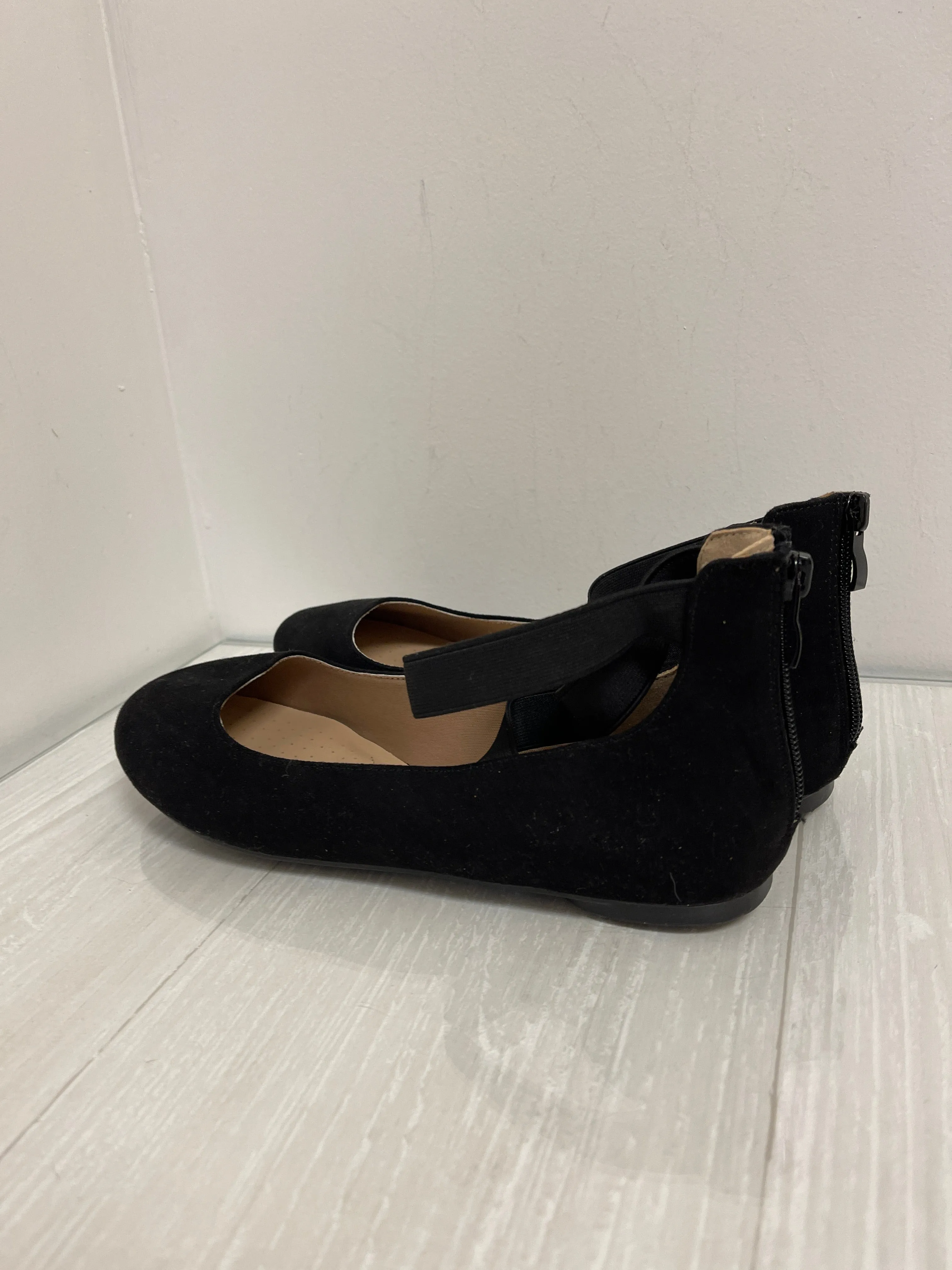 Shoes Flats By Clothes Mentor In Black, Size: 9