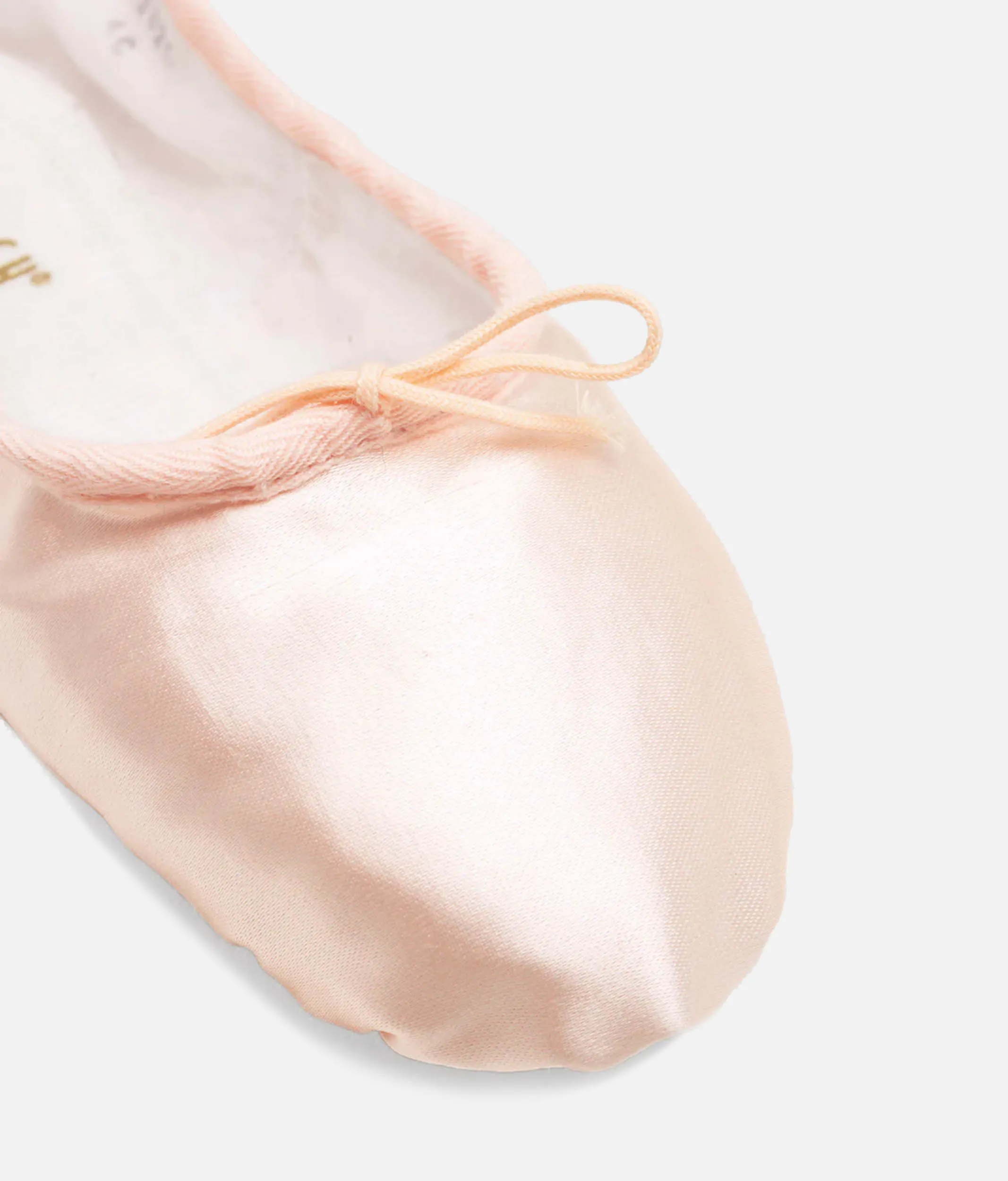 Soft Satin Ballet Shoes for Beginners S0232 - Full Sole Debut Ballet Flats