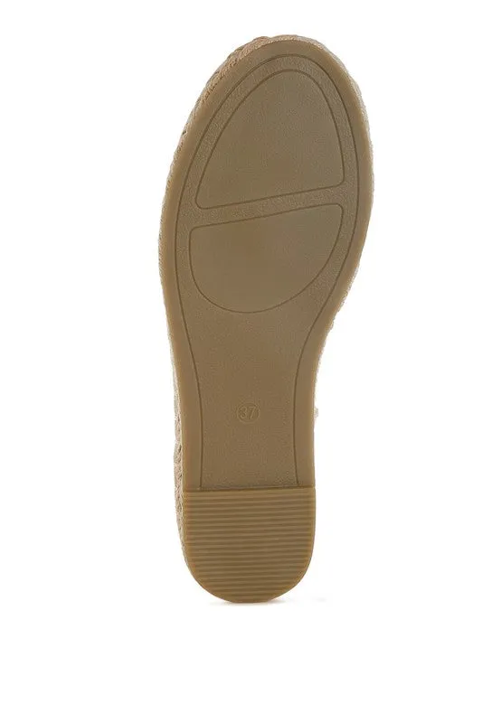 The Rag Company Sonara Mesh Flat Espadrille Sandals