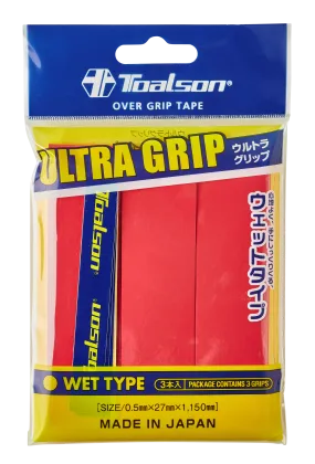 Toalson Ultra Grip 3-pack (Red)
