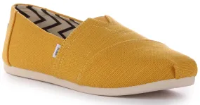 Toms Alpargata Heritage In Mustard For Women