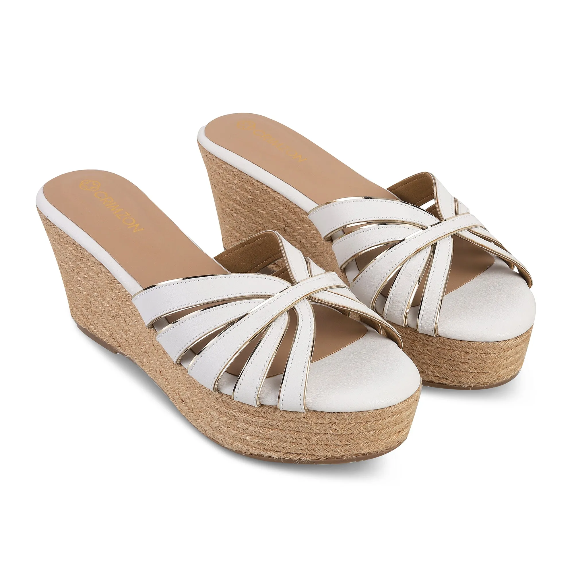 ZARA- WHITE PLATFROMS