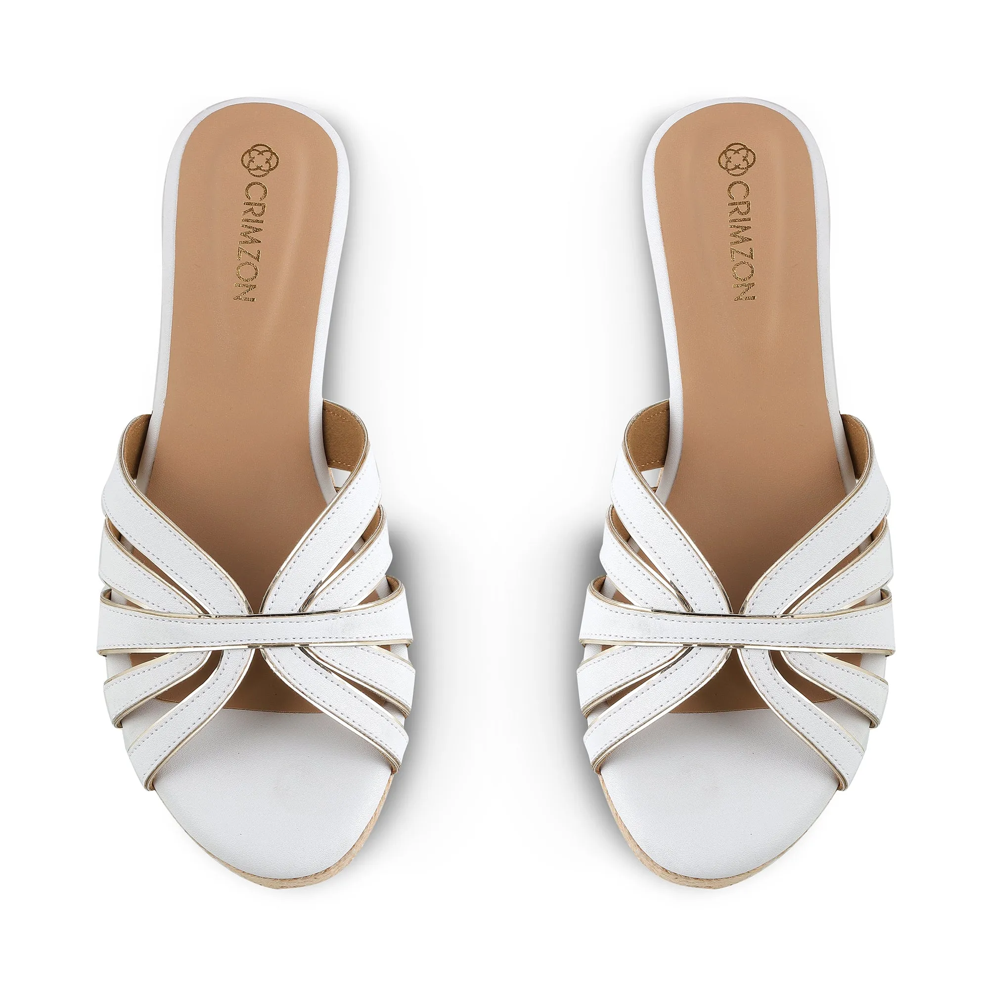 ZARA- WHITE PLATFROMS
